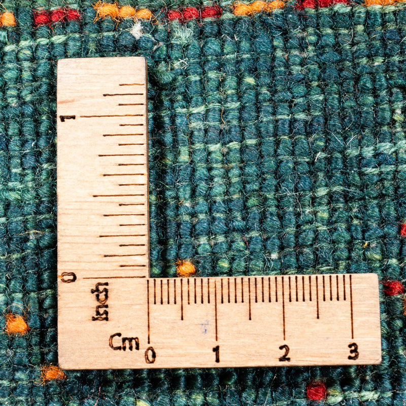 Tappeto Gabbeh - Loribaft Persero - 111 x 83 cm - verde