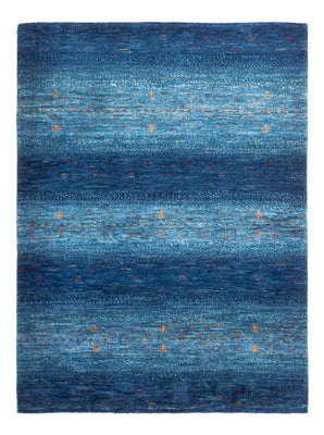 Tappeto Gabbeh - Loribaft Persero - 116 x 92 cm - blu
