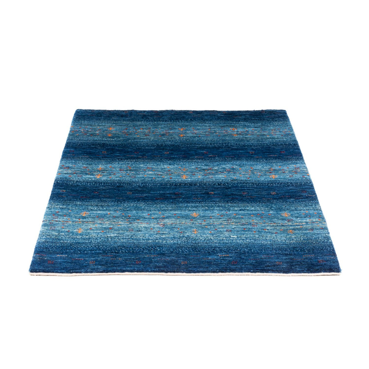Tappeto Gabbeh - Loribaft Persero - 116 x 92 cm - blu