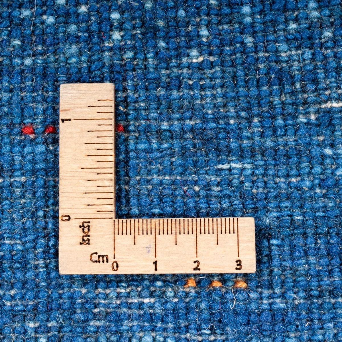 Tappeto Gabbeh - Loribaft Persero - 116 x 92 cm - blu