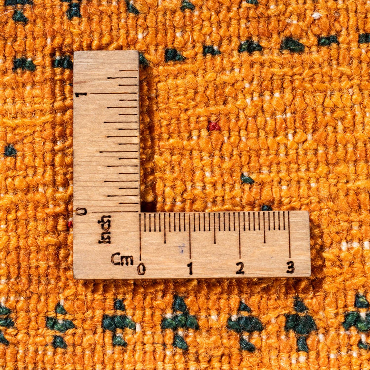 Tappeto Gabbeh - Loribaft Persero - 98 x 81 cm - oro