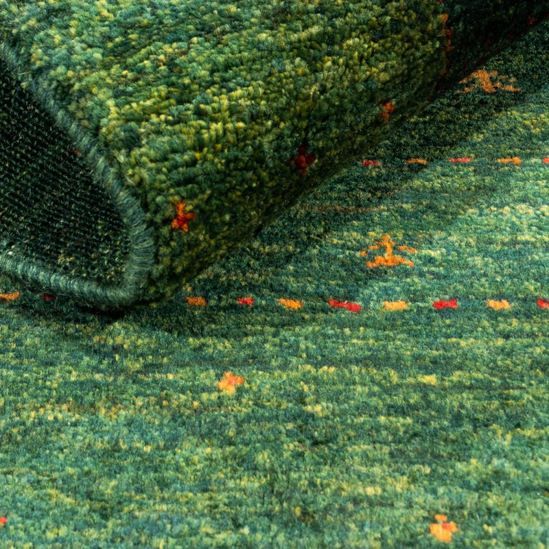 Tappeto Gabbeh - Loribaft Persero - 118 x 82 cm - verde