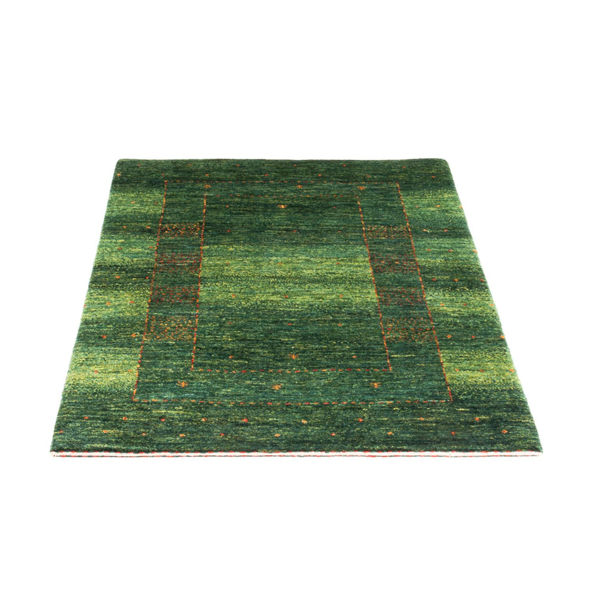 Tappeto Gabbeh - Loribaft Persero - 118 x 82 cm - verde