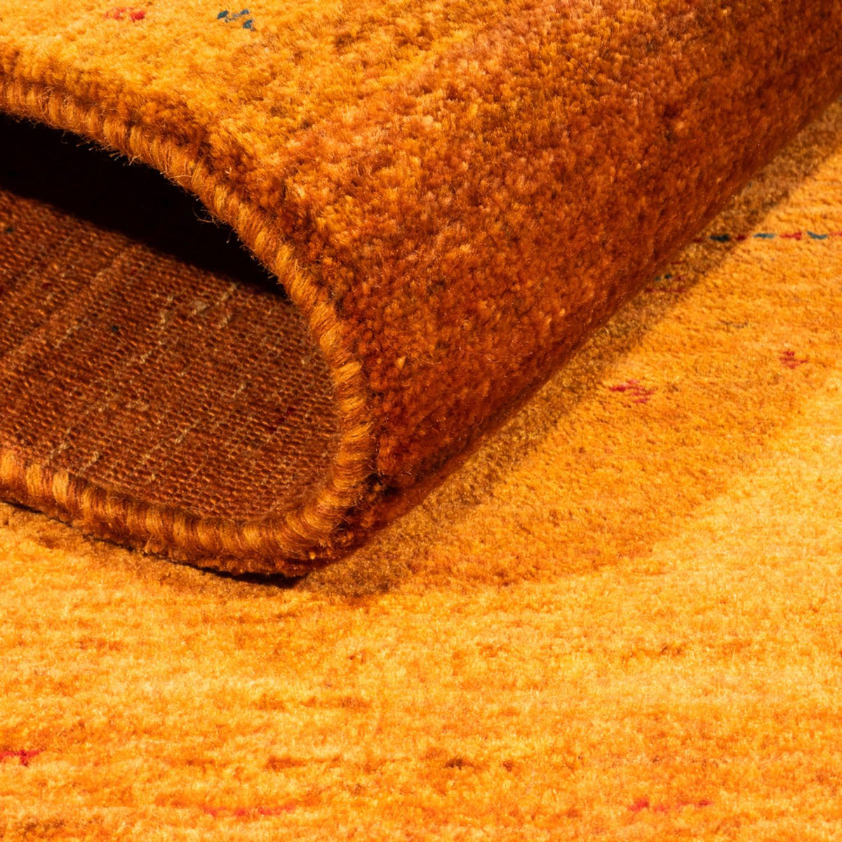 Tappeto Gabbeh - Loribaft Persero - 130 x 85 cm - oro