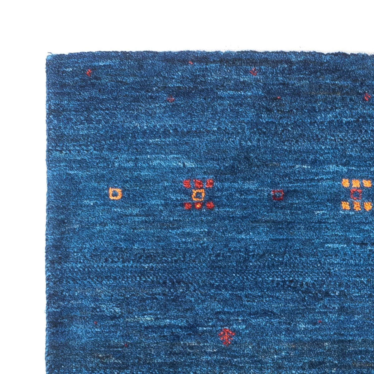 Tappeto Gabbeh - Loribaft Persero - 110 x 80 cm - blu