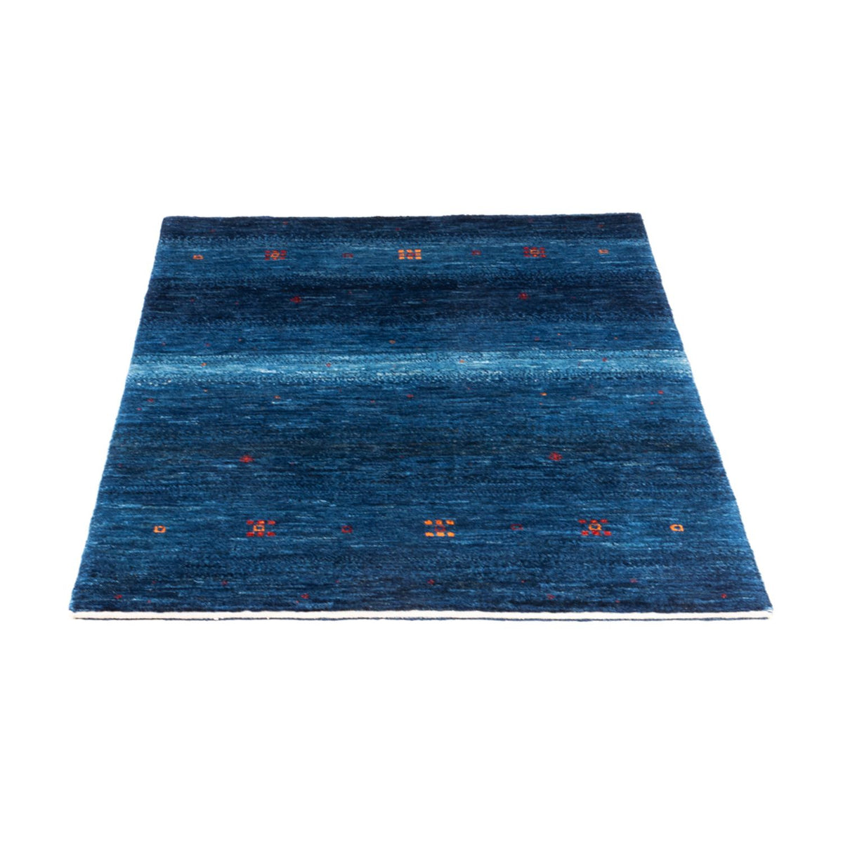 Tappeto Gabbeh - Loribaft Persero - 110 x 80 cm - blu