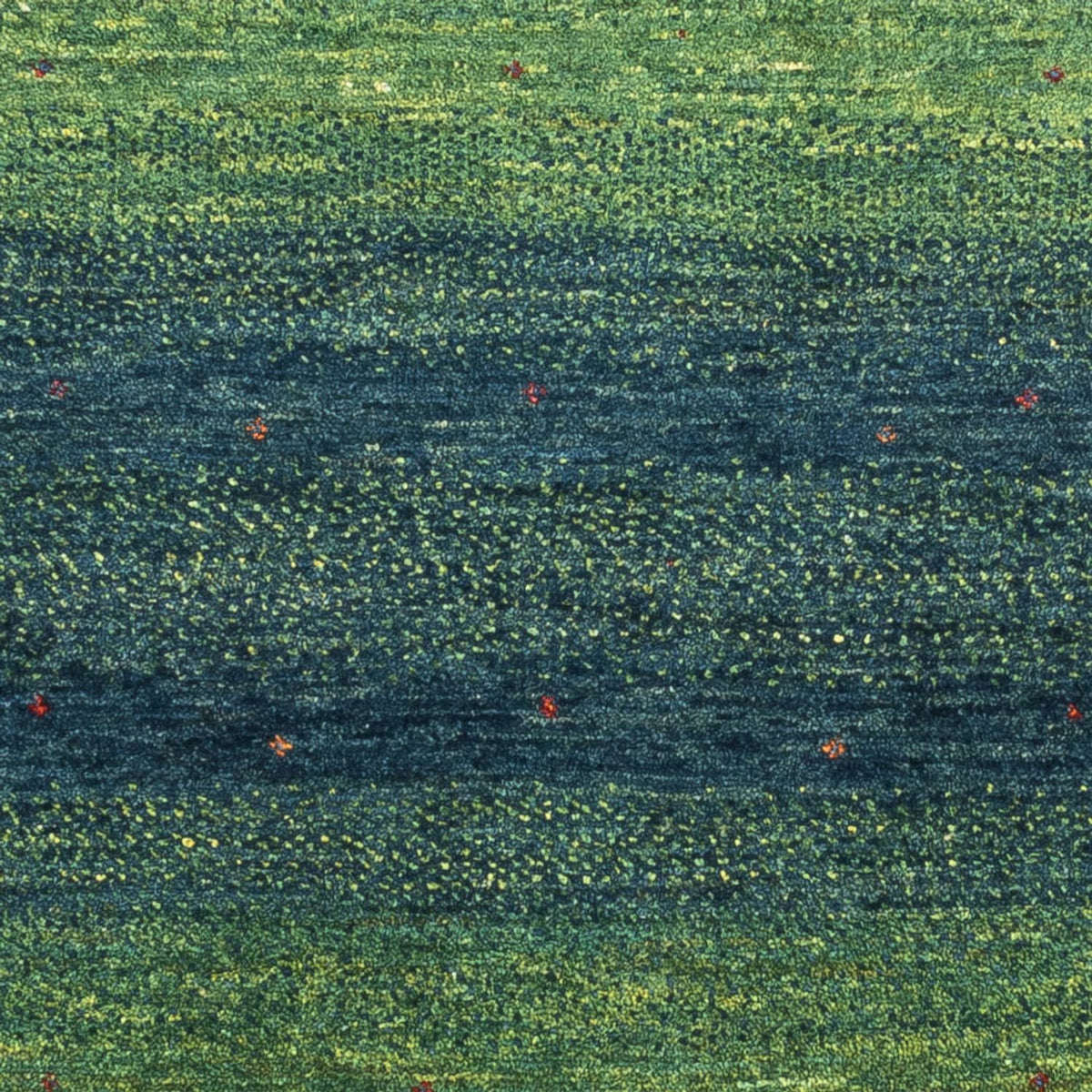 Tappeto Gabbeh - Loribaft Persero - 123 x 85 cm - verde