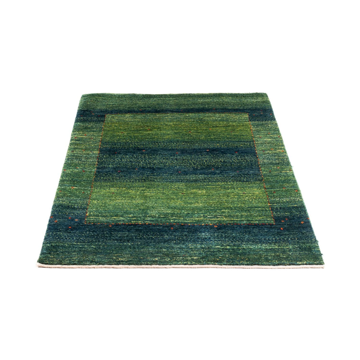 Tappeto Gabbeh - Loribaft Persero - 123 x 85 cm - verde
