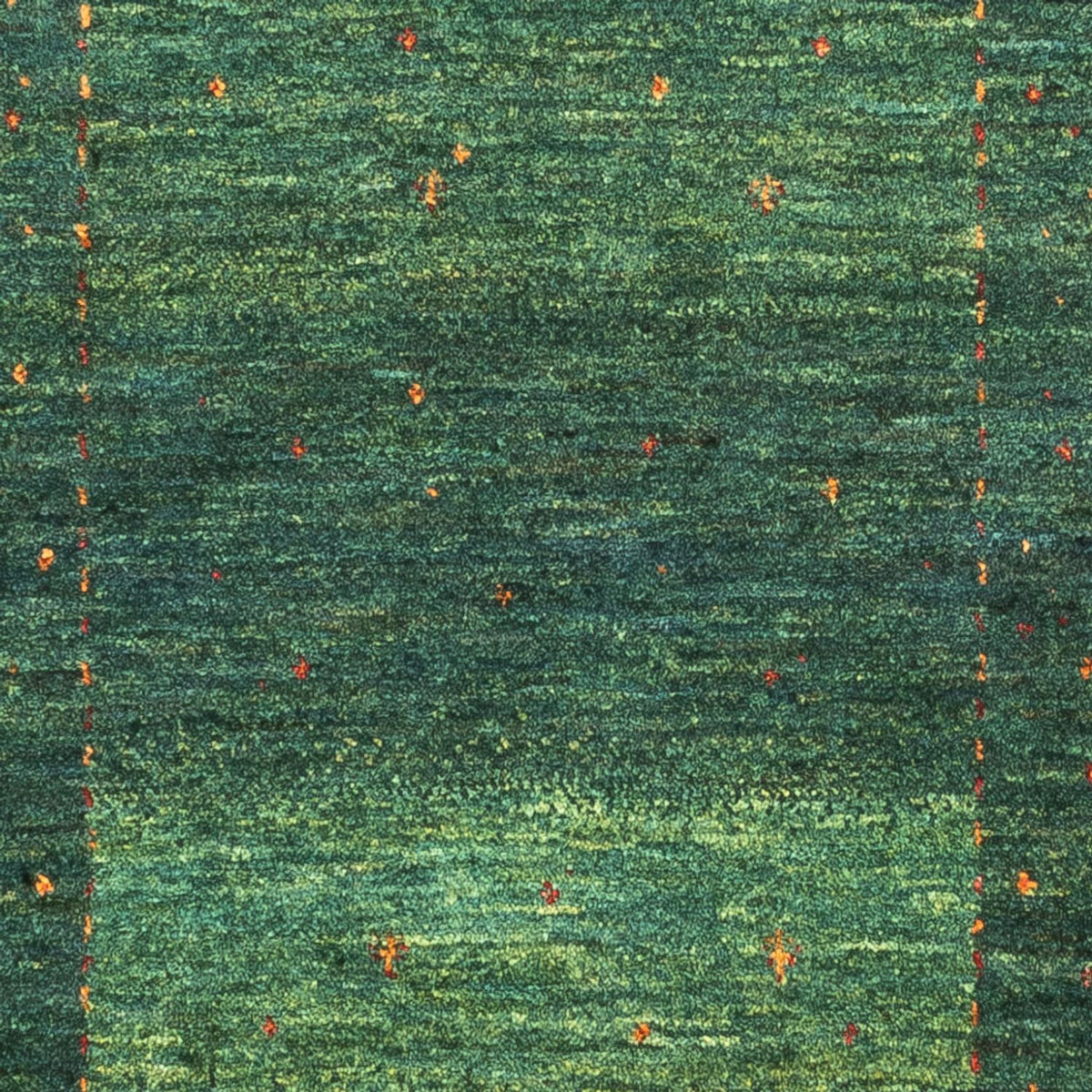 Tappeto Gabbeh - Loribaft Persero - 119 x 86 cm - verde