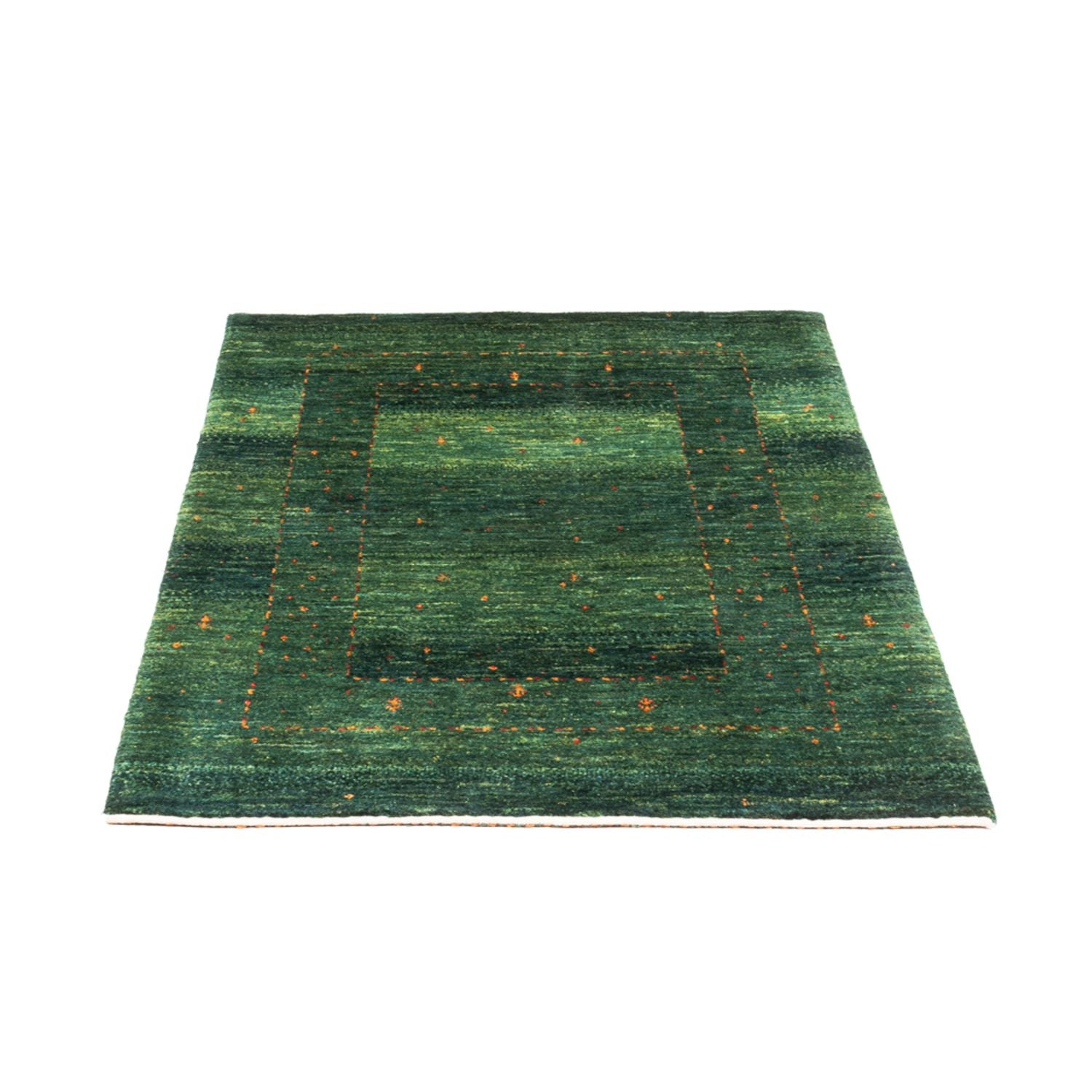 Tappeto Gabbeh - Loribaft Persero - 119 x 86 cm - verde