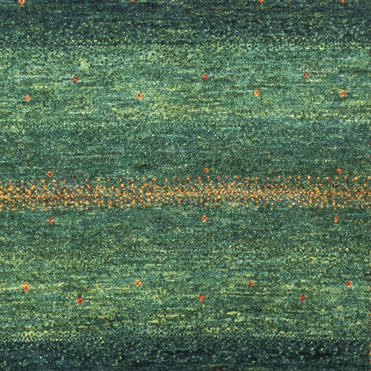 Tappeto Gabbeh - Loribaft Persero - 127 x 86 cm - verde