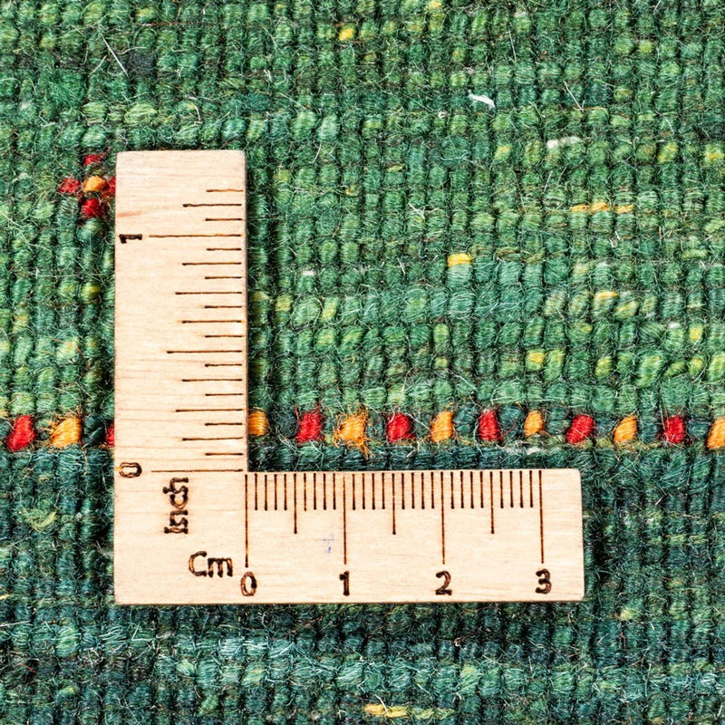 Tappeto Gabbeh - Loribaft Persero - 127 x 86 cm - verde