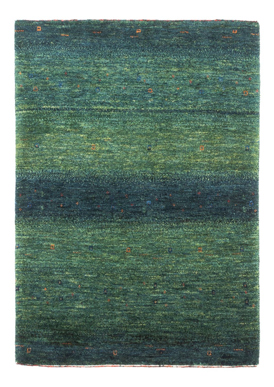 Tappeto Gabbeh - Loribaft Persero - 107 x 78 cm - verde