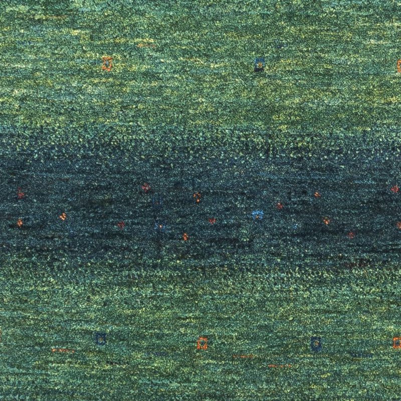 Tappeto Gabbeh - Loribaft Persero - 107 x 78 cm - verde