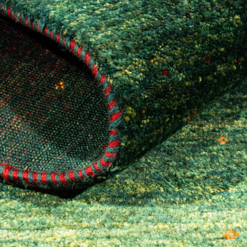 Tappeto Gabbeh - Loribaft Persero - 146 x 88 cm - verde