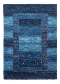 Tappeto Gabbeh - Loribaft Persero - 116 x 84 cm - blu