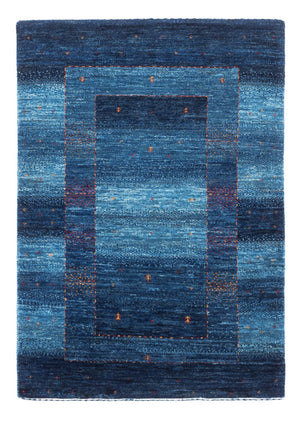Tappeto Gabbeh - Loribaft Persero - 116 x 84 cm - blu