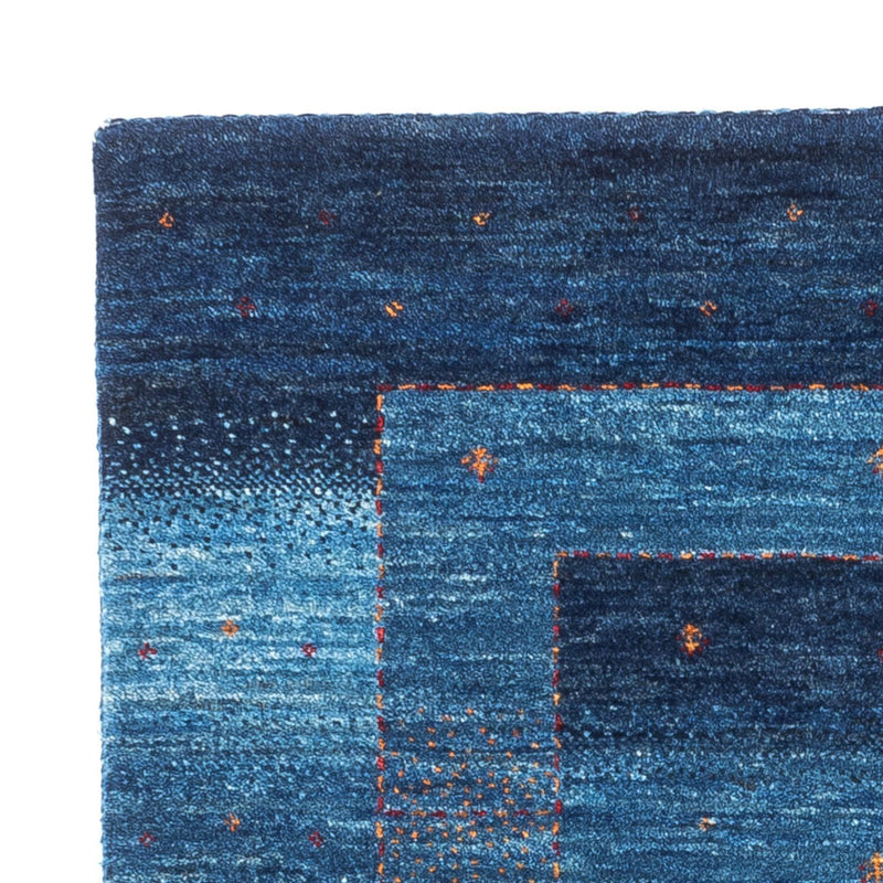 Tappeto Gabbeh - Loribaft Persero - 116 x 84 cm - blu