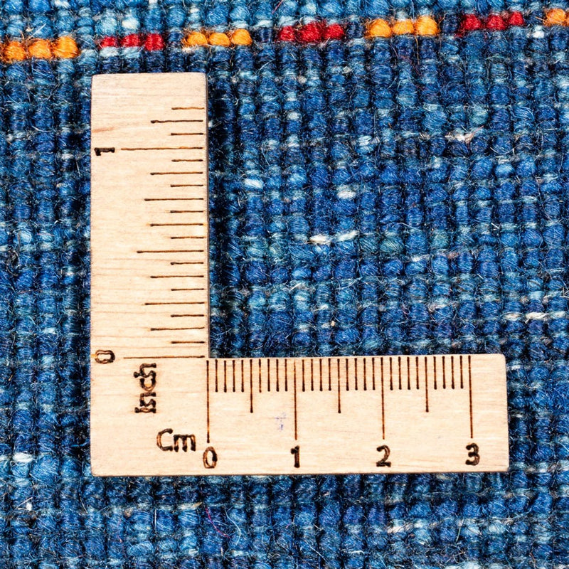 Tappeto Gabbeh - Loribaft Persero - 116 x 84 cm - blu