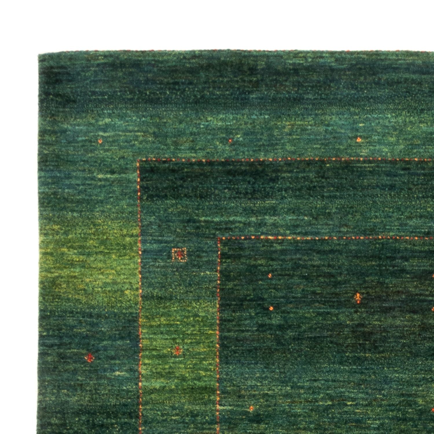 Tappeto Gabbeh - Loribaft Persero - 228 x 175 cm - verde