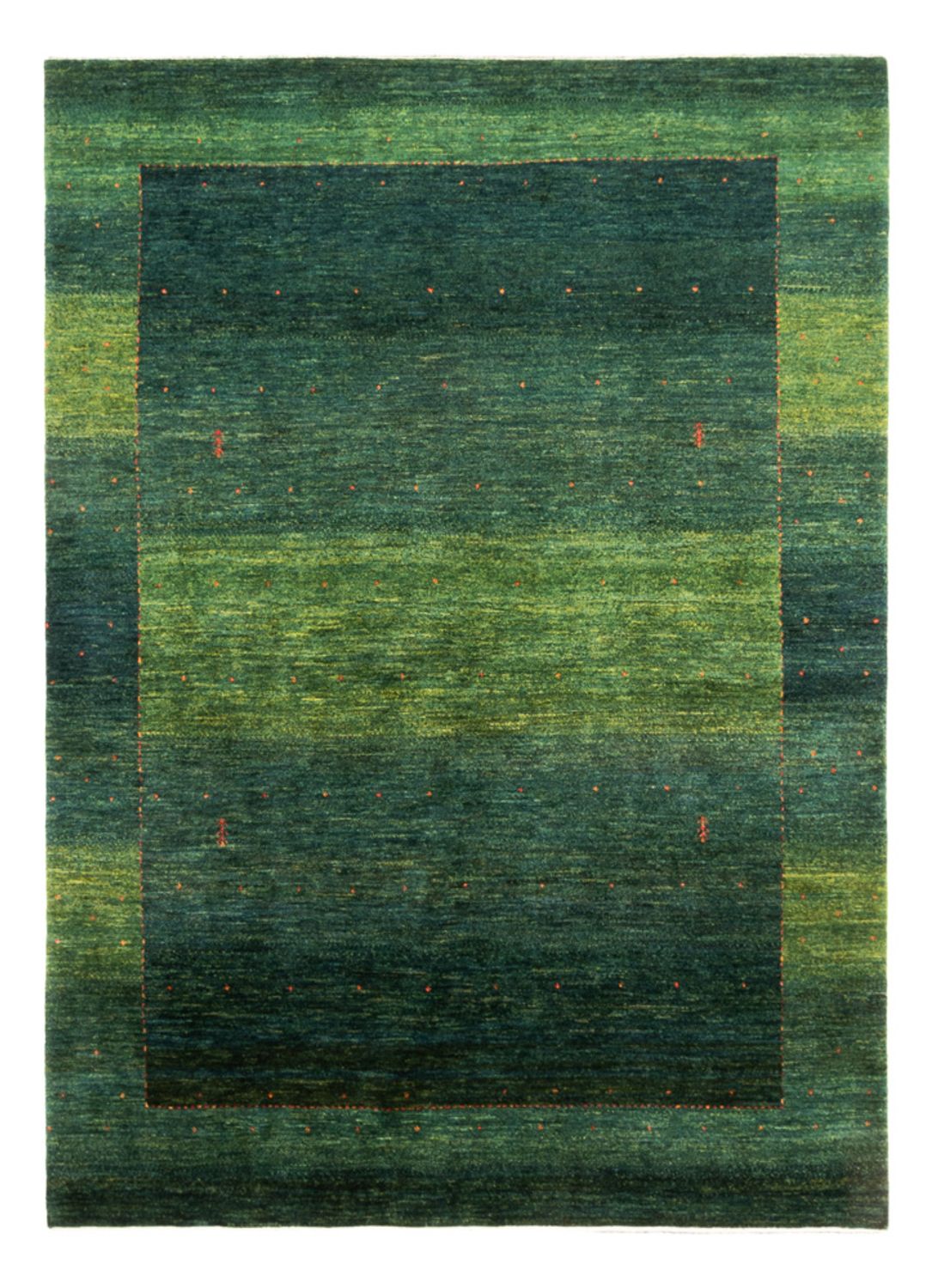 Tappeto Gabbeh - Loribaft Persero - 229 x 170 cm - verde