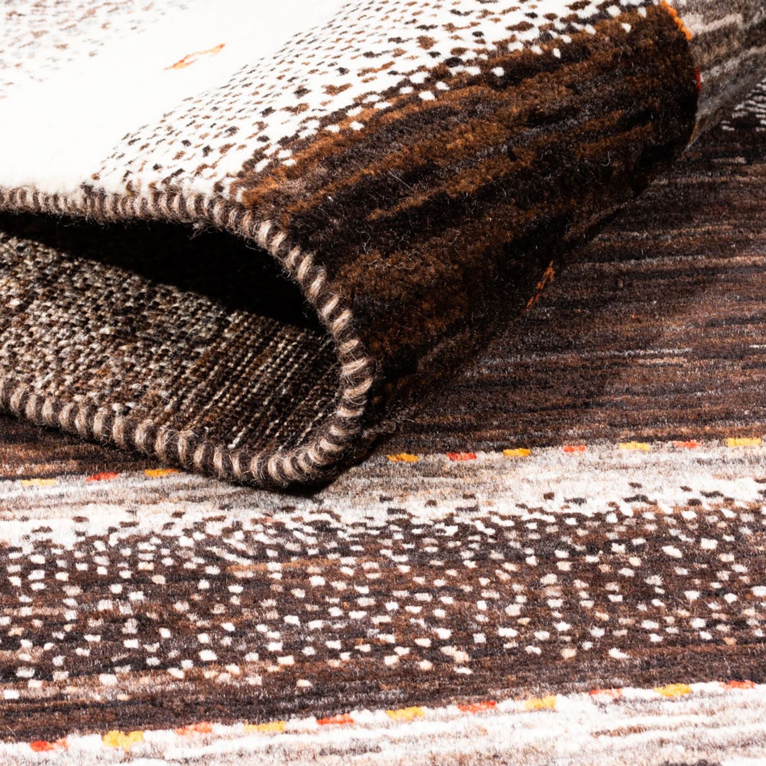 Tappeto Gabbeh - Loribaft Persero - 187 x 129 cm - grigio