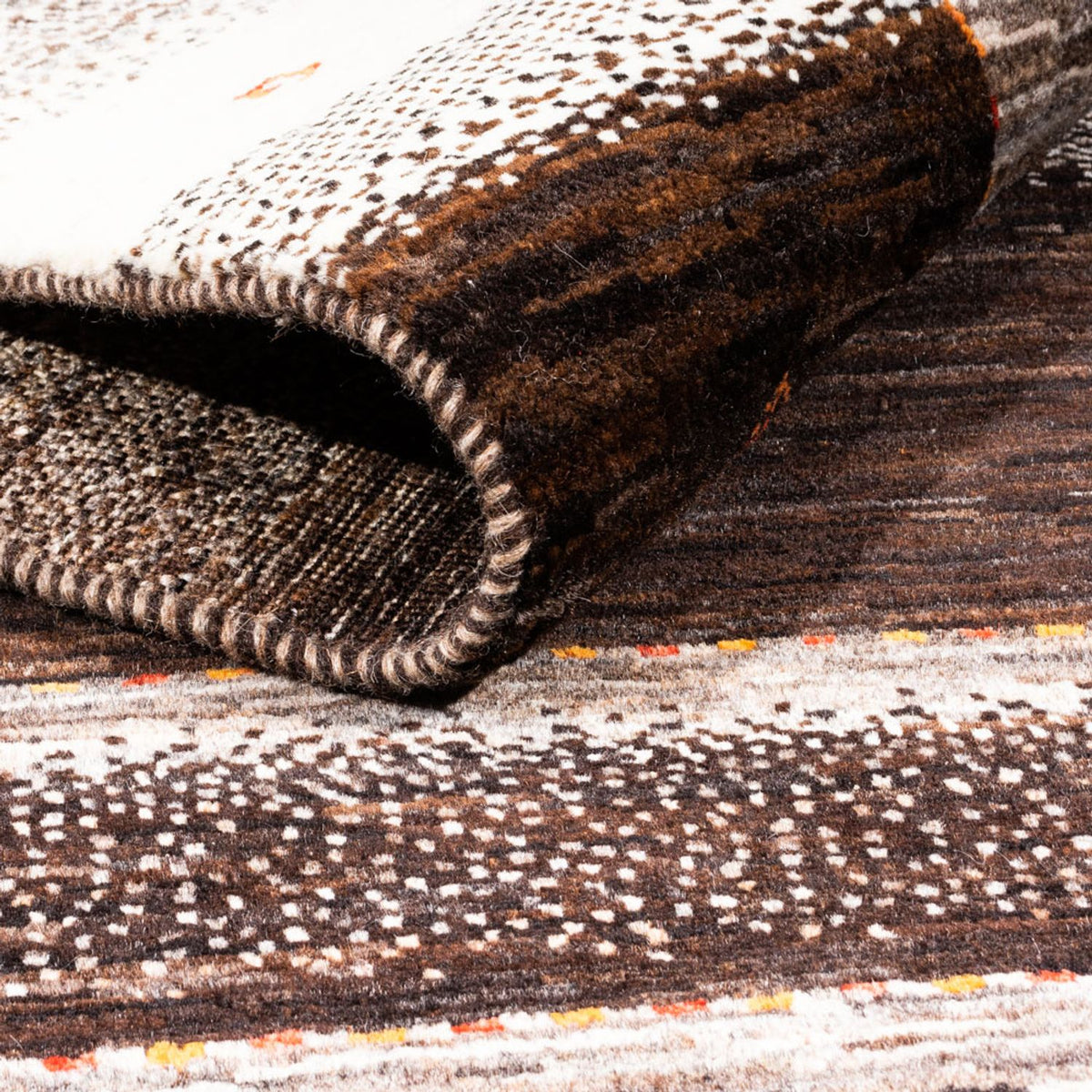 Tappeto Gabbeh - Loribaft Persero - 187 x 129 cm - grigio