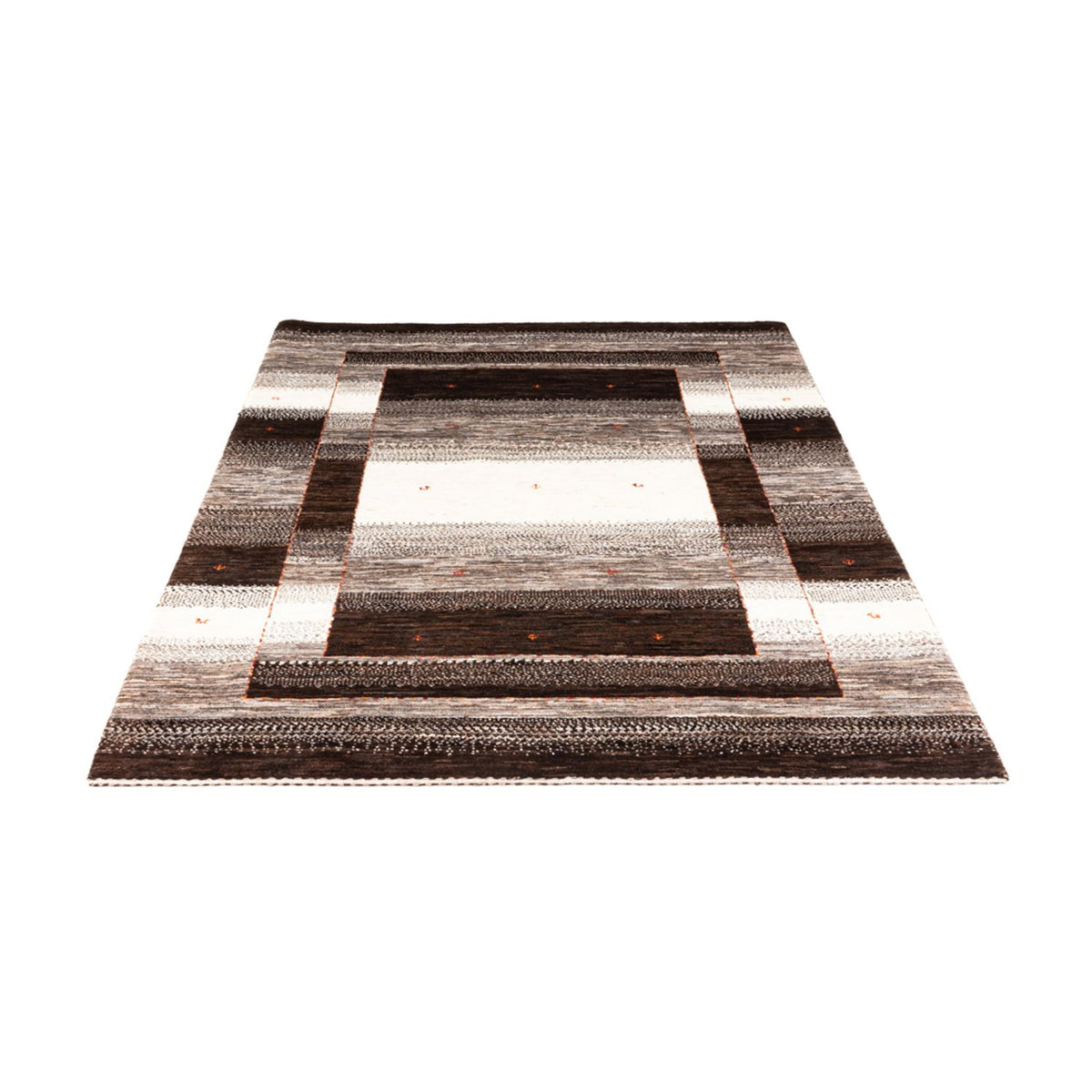 Tappeto Gabbeh - Loribaft Persero - 187 x 129 cm - grigio