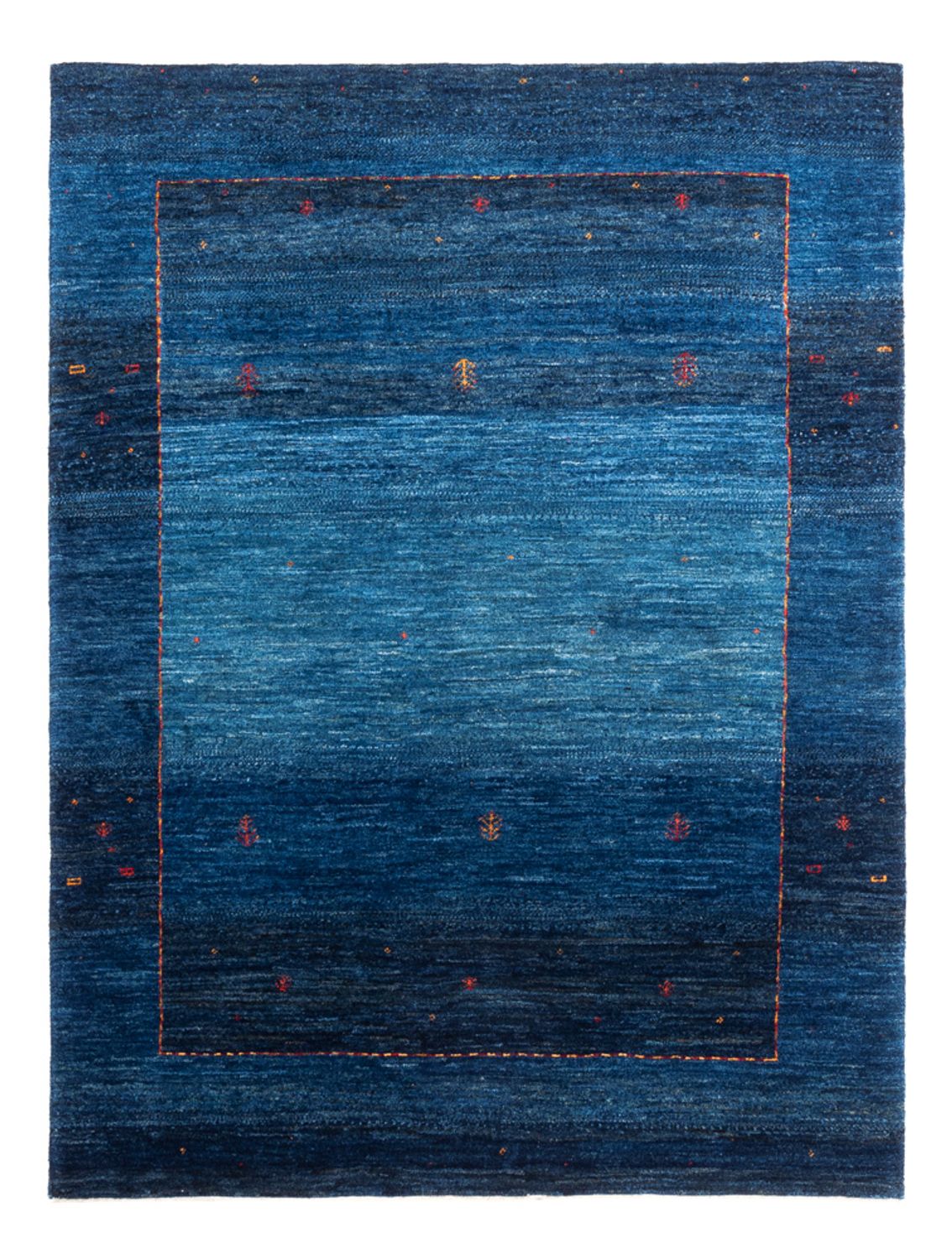 Tappeto Gabbeh - Loribaft Persero - 162 x 120 cm - blu
