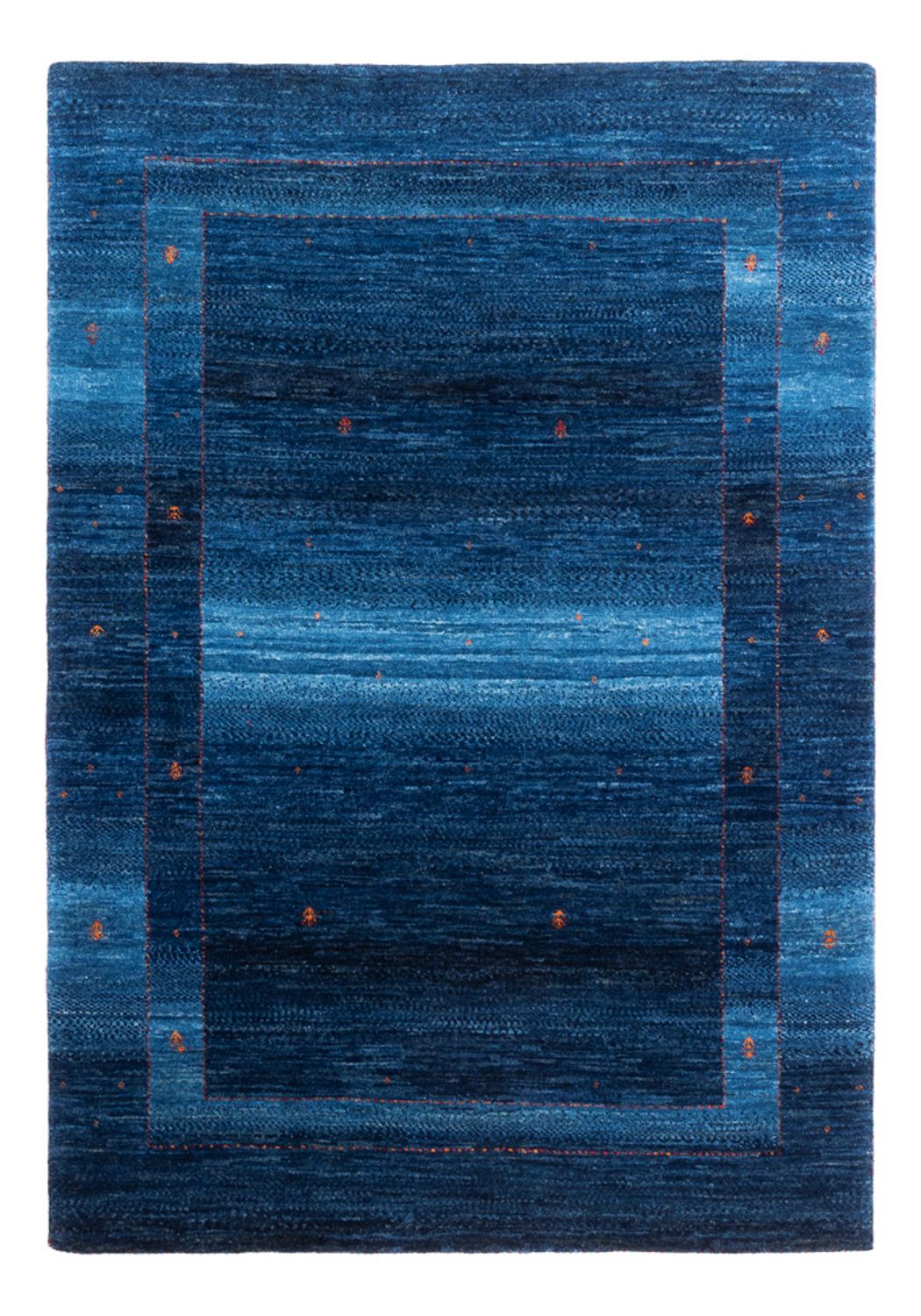 Tappeto Gabbeh - Loribaft Persero - 164 x 116 cm - blu