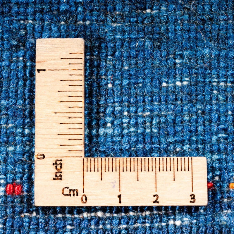 Tappeto Gabbeh - Loribaft Persero - 164 x 116 cm - blu