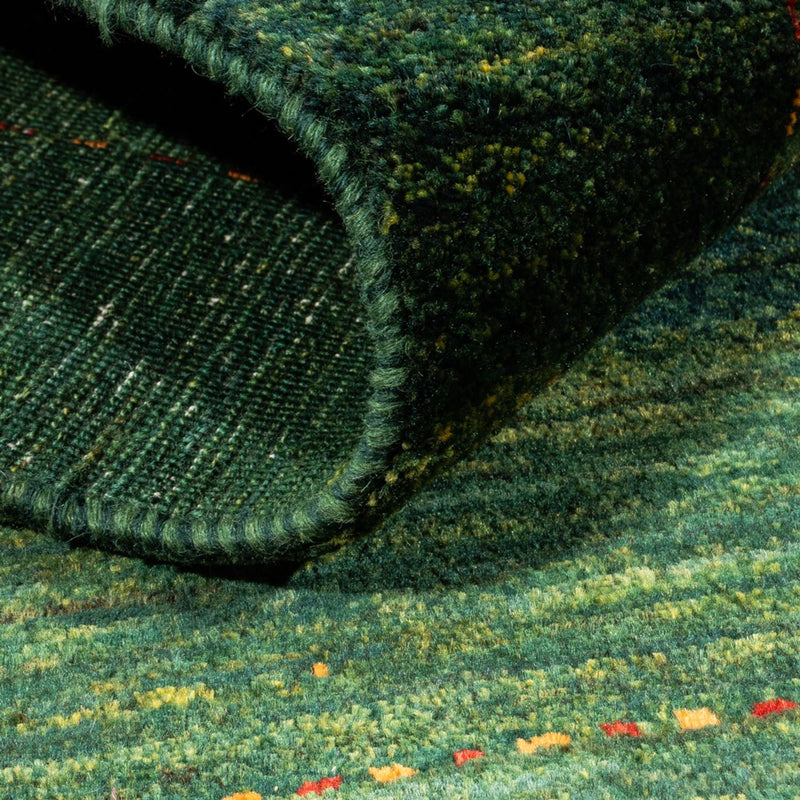 Tappeto Gabbeh - Loribaft Persero - 178 x 113 cm - verde