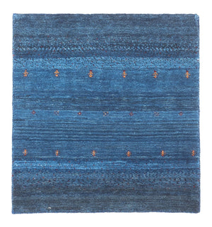 Tappeto Gabbeh - Loribaft Persero - 60 x 55 cm - blu