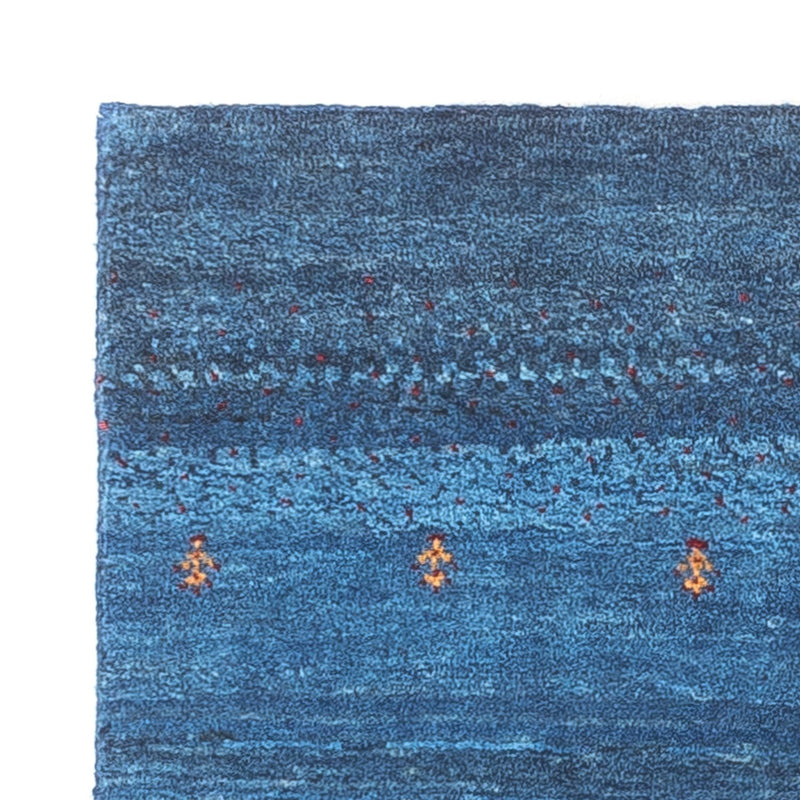 Tappeto Gabbeh - Loribaft Persero - 60 x 55 cm - blu