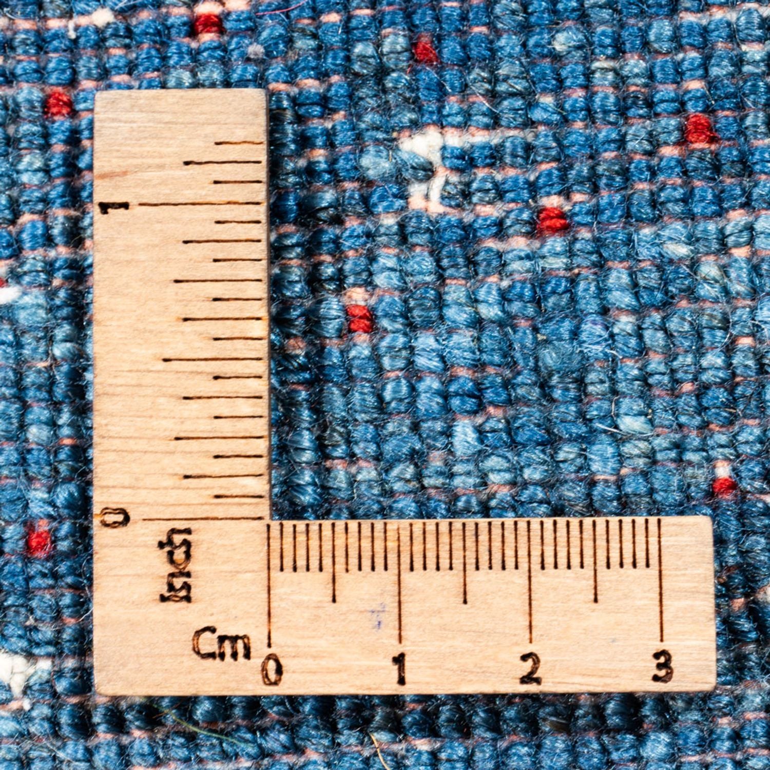 Tappeto Gabbeh - Loribaft Persero - 60 x 55 cm - blu