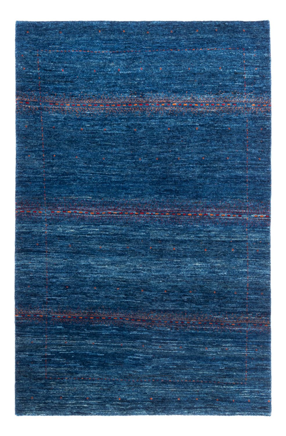 Tappeto Gabbeh - Loribaft Persero - 173 x 113 cm - blu