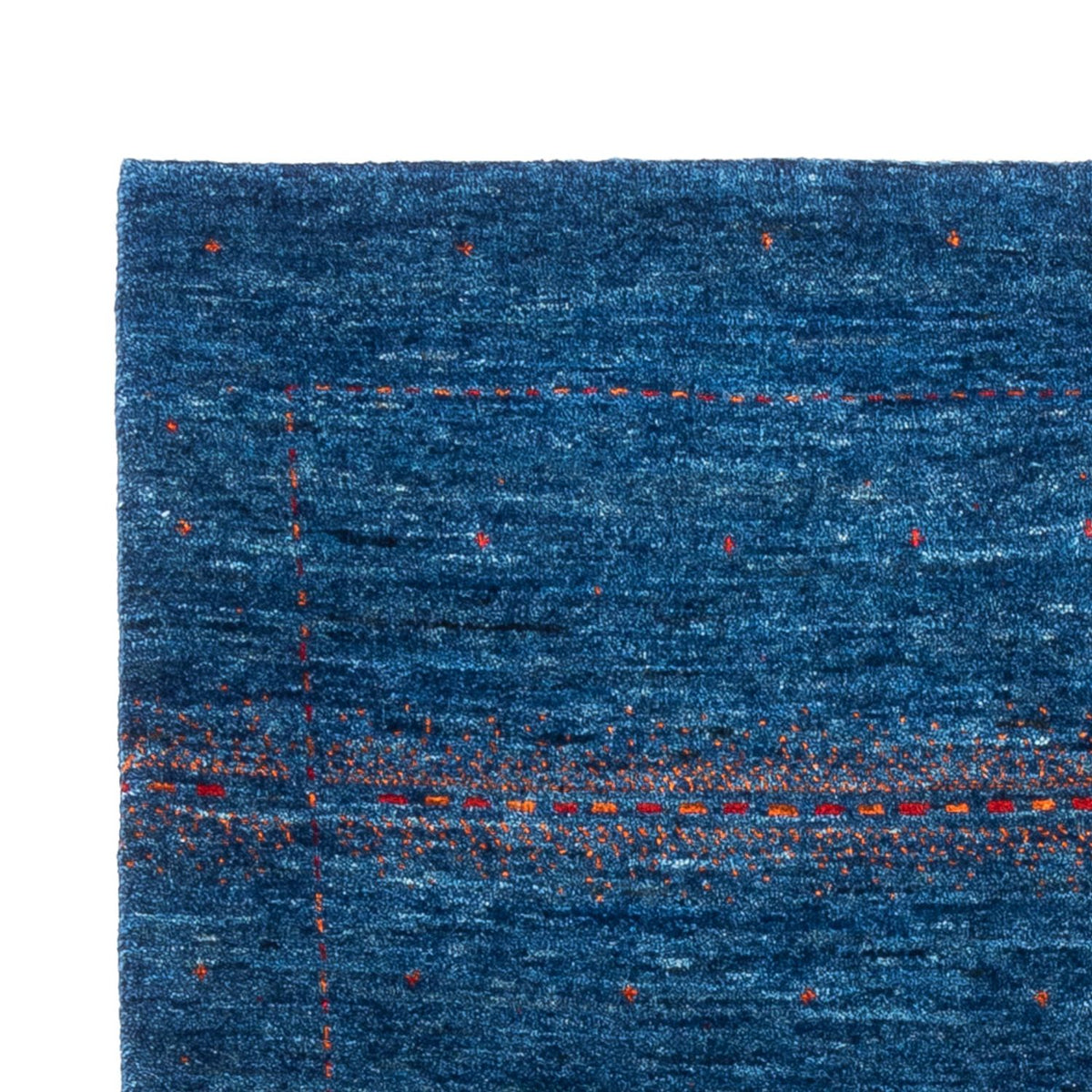 Tappeto Gabbeh - Loribaft Persero - 173 x 113 cm - blu