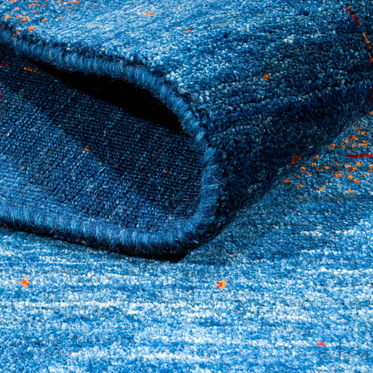 Tappeto Gabbeh - Loribaft Persero - 173 x 113 cm - blu