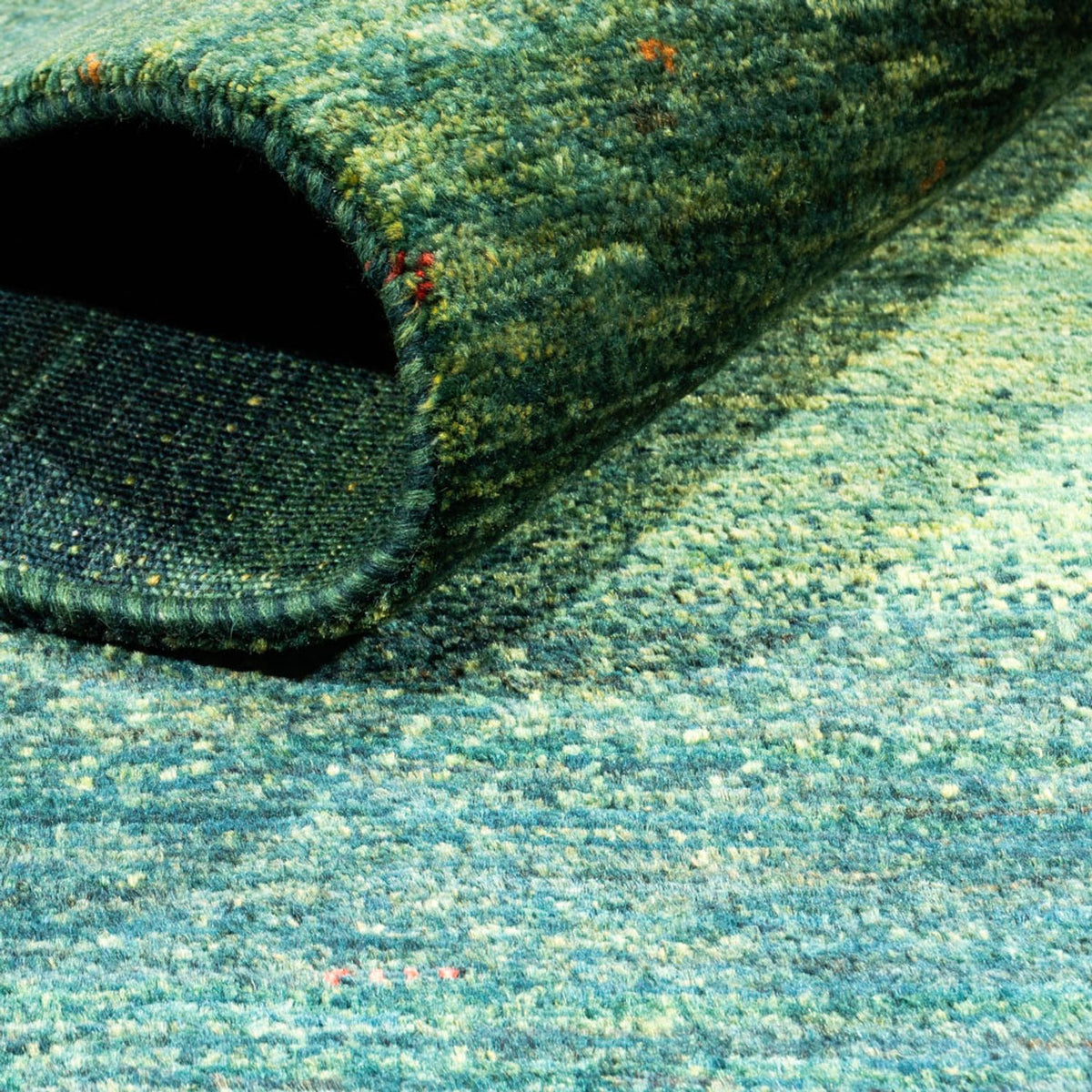 Tappeto Gabbeh - Loribaft Persero - 185 x 114 cm - verde