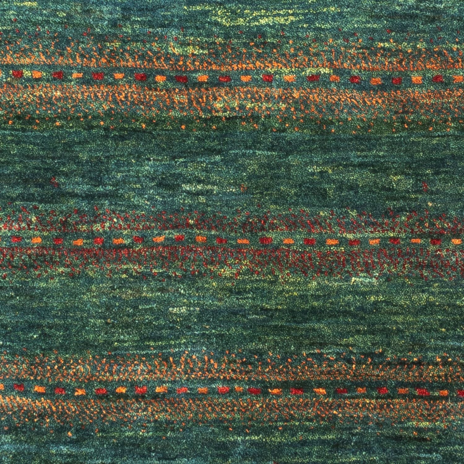 Tappeto Gabbeh - Loribaft Persero - 101 x 91 cm - multicolore