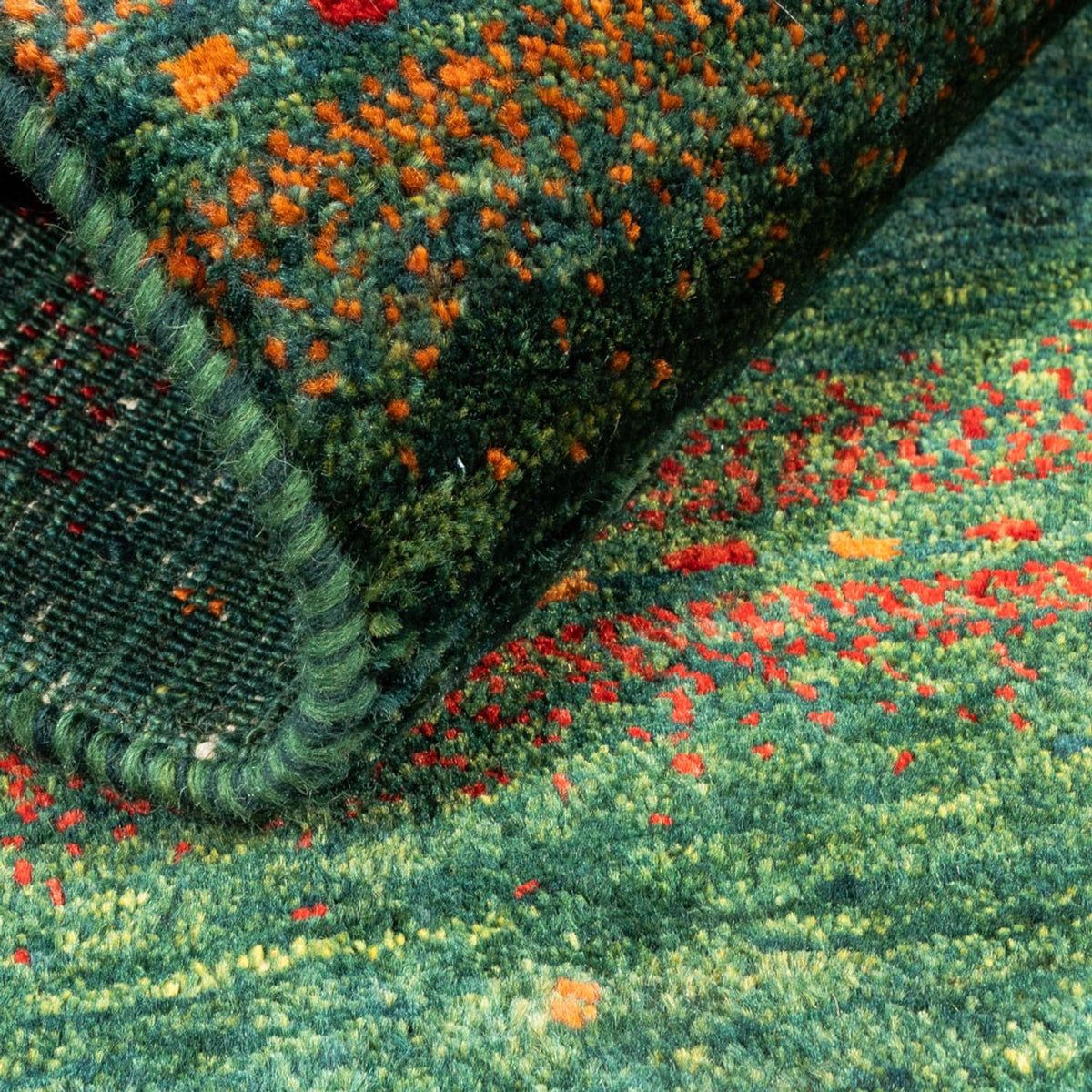 Tappeto Gabbeh - Loribaft Persero - 101 x 91 cm - multicolore