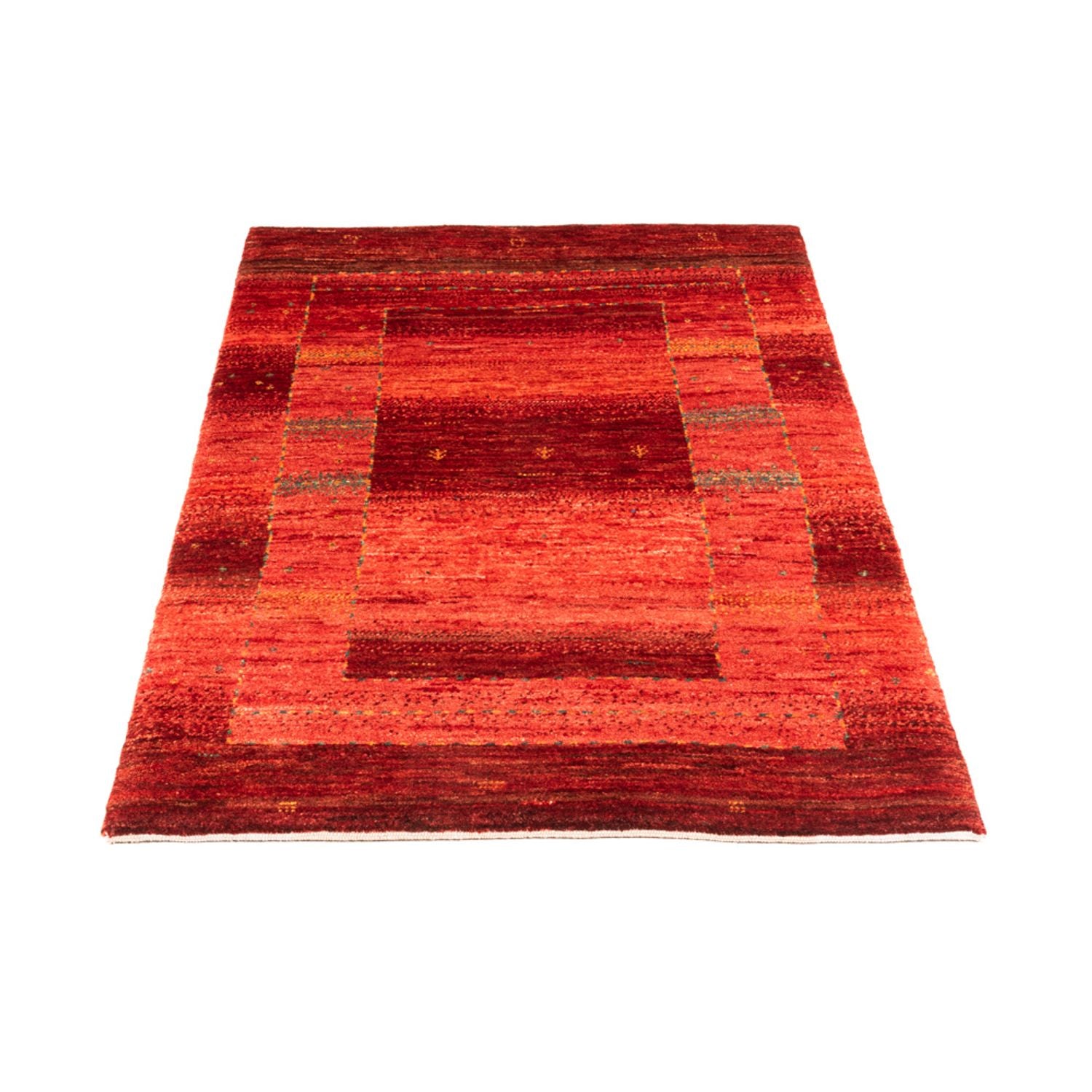 Tappeto Gabbeh - Loribaft Persero - 117 x 75 cm - rosso