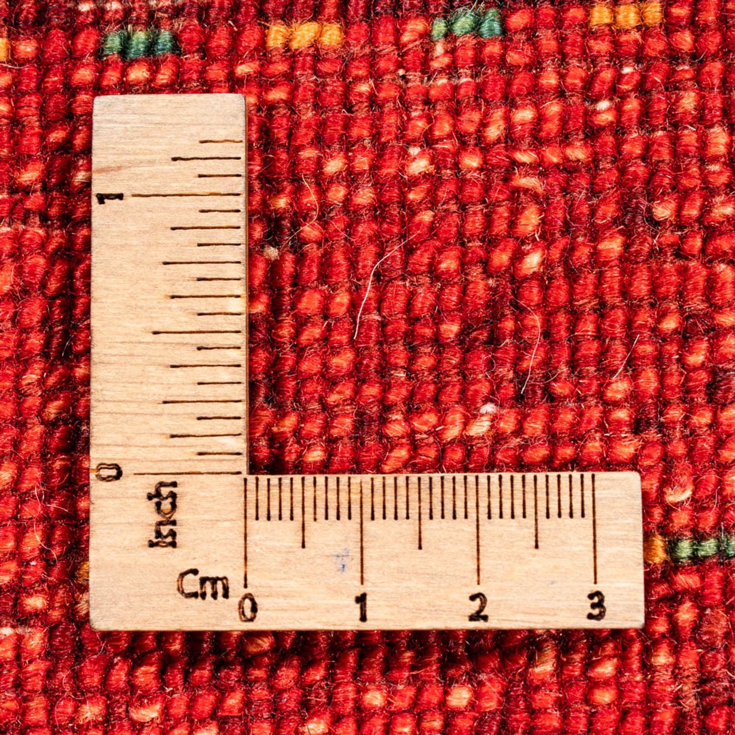 Tappeto Gabbeh - Loribaft Persero - 117 x 75 cm - rosso