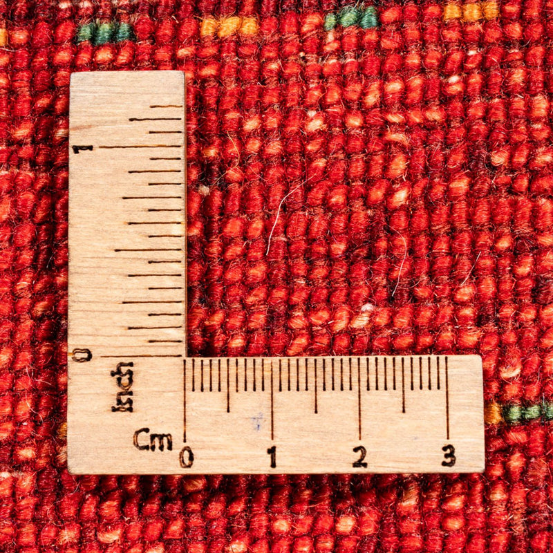 Tappeto Gabbeh - Loribaft Persero - 117 x 75 cm - rosso