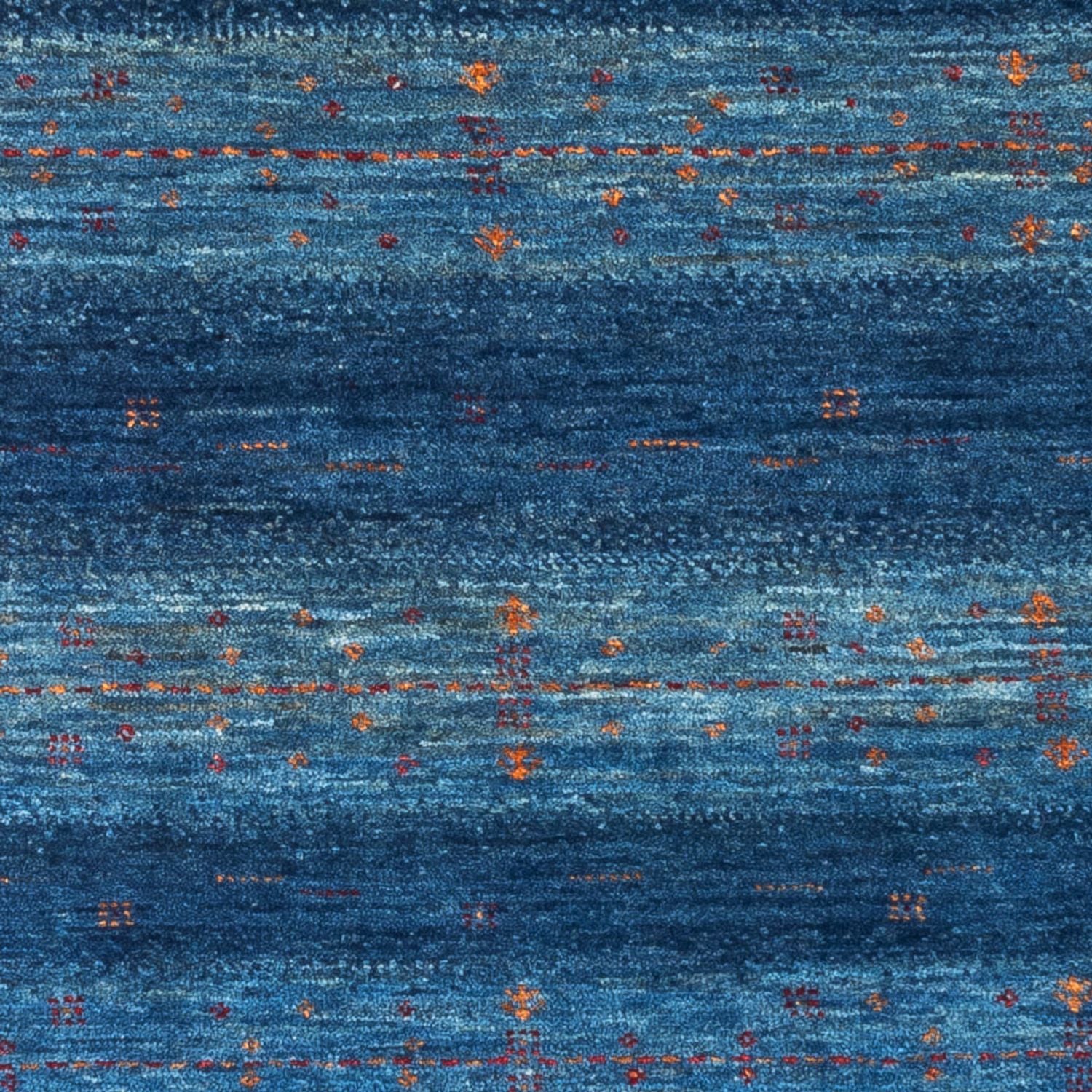 Tappeto Gabbeh - Loribaft Persero - 120 x 85 cm - blu