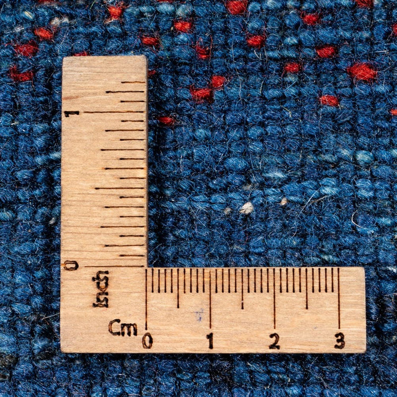 Tappeto Gabbeh - Loribaft Persero - 186 x 132 cm - blu