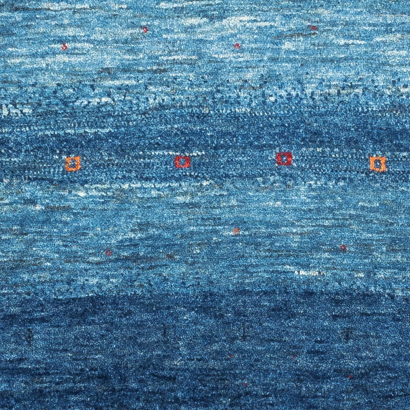 Tappeto Gabbeh - Loribaft Persero - 108 x 88 cm - blu
