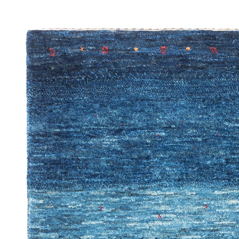 Tappeto Gabbeh - Loribaft Persero - 108 x 88 cm - blu