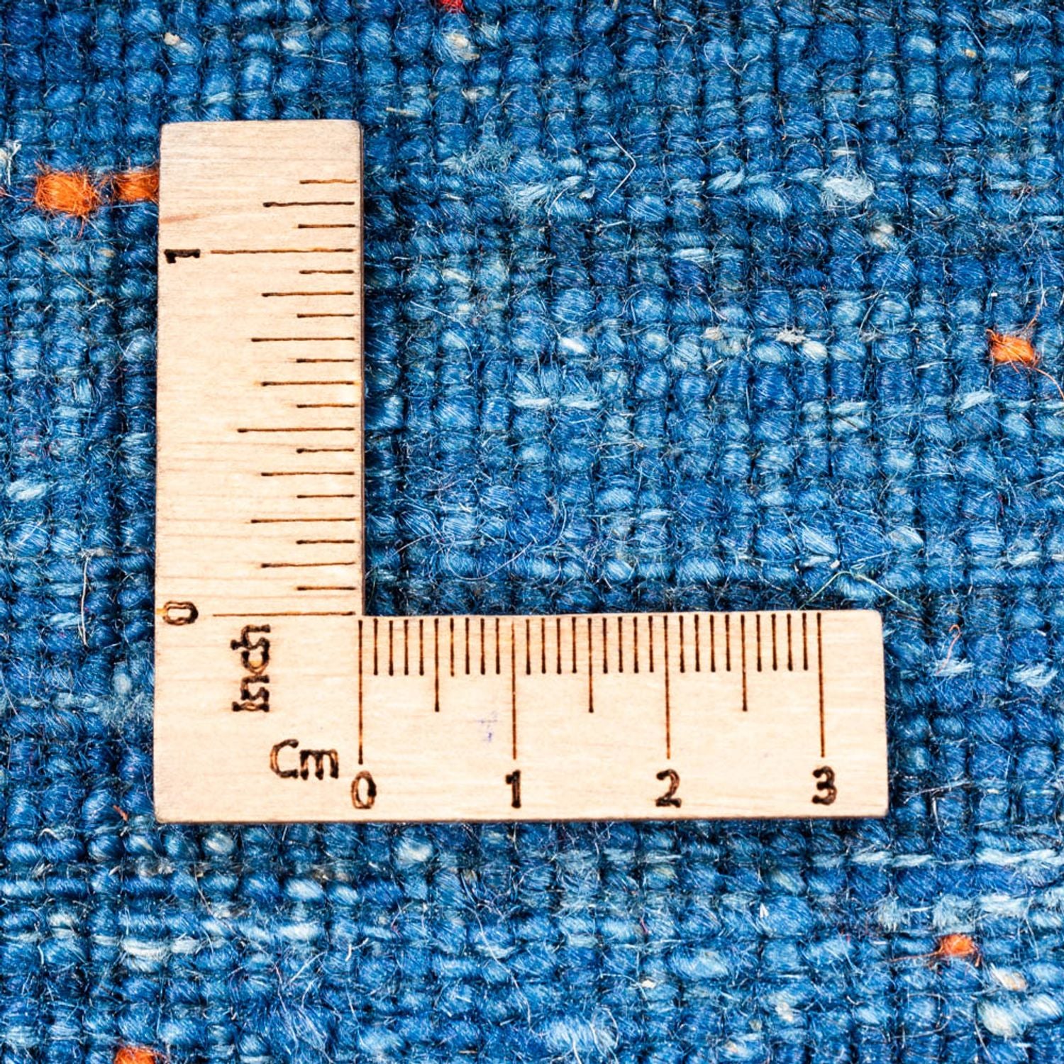 Tappeto Gabbeh - Loribaft Persero - 130 x 100 cm - blu