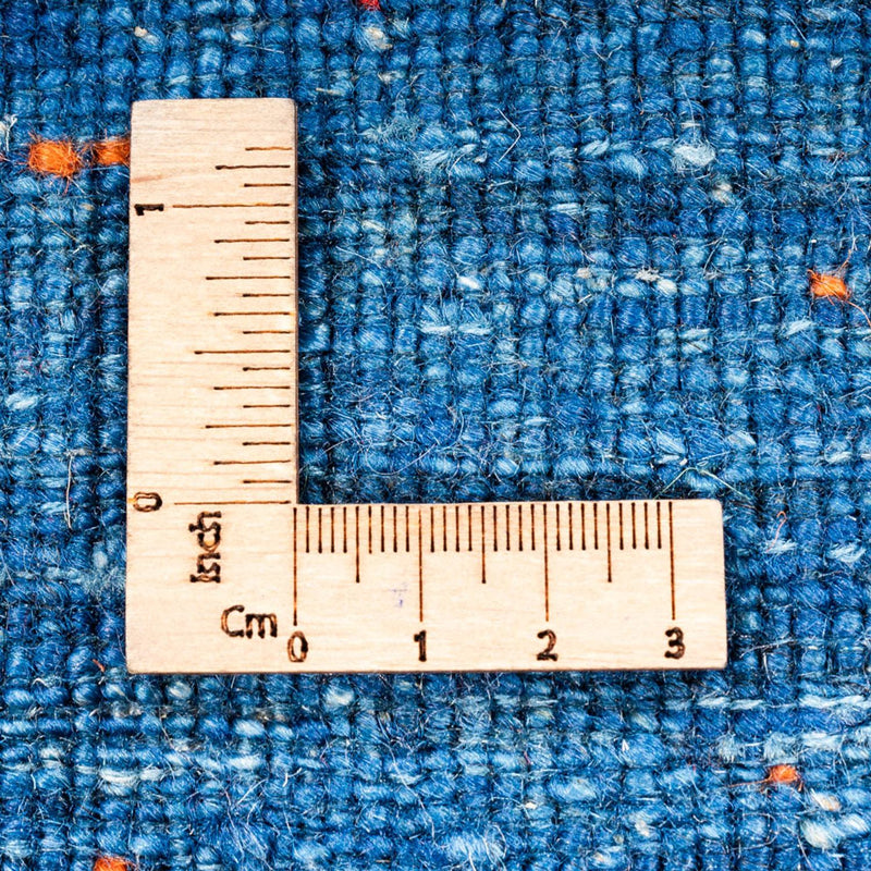 Tappeto Gabbeh - Loribaft Persero - 130 x 100 cm - blu